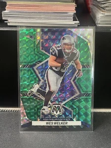 WES WELKER 2022 Panini Mosaico Verde Mosaico Prizm Paralelo #240 NE Patriots - Imagen 1 de 1