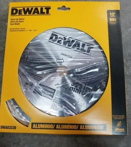 DEWALT DWA03230 SÄGEBLATT 12 ZOLL 80 ZÄHNE ALUMINIUM - Bild 1 von 3