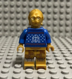 Lego Star Wars C-3PO Advent Weihnachten Pullover Minifigur - Bild 1 von 2