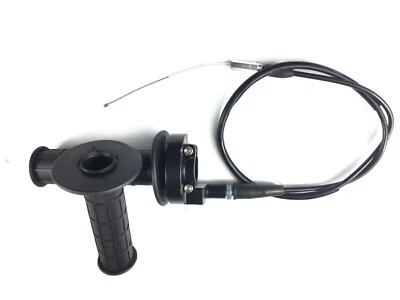 Empuñadura de mango giratorio con fundición y cable de acelerador para bicicleta Yamaha TTR125 TTR125E Foto 1 de 4