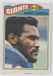 1977 Topps Harry Carson #146 Rookie RC HOF