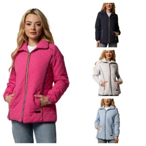 Chaqueta acolchada al agua para mujer primavera verano talla 10 a 24 - Imagen 1 de 44