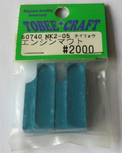Tobee Craft Blue Alum Lightweight Engine Mount for Kyosho Spider MK2 NEW 60740 - Picture 1 of 1