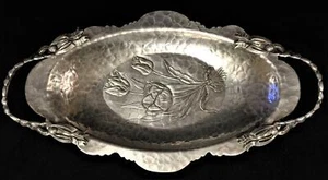 Bandeja de pan de tulipán de aluminio Rodney Kent #404 años 40 ¡Una gran pieza de Rodney Kent!¡! - Imagen 1 de 9