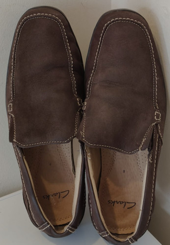 Mocassini Clarks da uomo taglia UK 8G usati