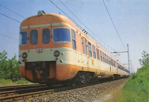 T23C) FERROVIE DELLO STATO SANTENA TETTI GIRO TRENO ELETTROMOTRICE ALE 801 - Imagen 1 de 2
