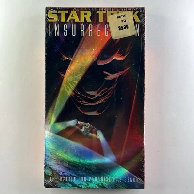 Star Trek Insurrection VHS 1999 Glossy Case- New Sealed - Image 1 of 3