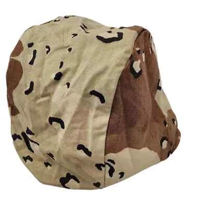 Used Good Vintage USGI 6 Color Desert Parachutists Helmet Cover*mocinc.1982* - Picture 1 of 4