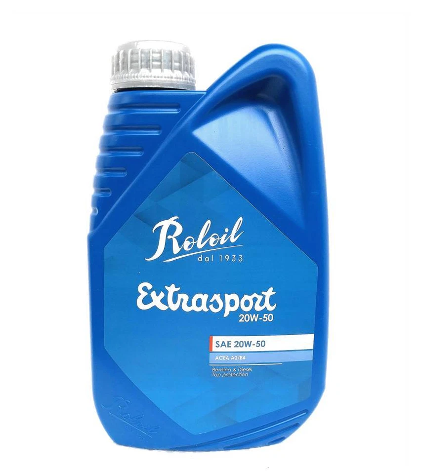 Olio RolOil Extrasport SuperMultigrade 20W50 lt. 1 Lubrificante Minerale per Mot - Immagine 1 di 1