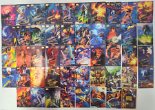 1994 Fleer Marvel Masterpieces Gold Foil Signature Series Lot of 48