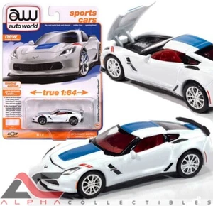 Chevrolet Corvette 2018 Autoworld AWSP176A 1:64 "GRAND SPORT" ARTIC BLANCO - Imagen 1 de 1