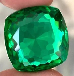 Colombian Huge Cushion Cut Green Emerald 71.45 Ct. Loose Gemstone @Best Price - Picture 1 of 11