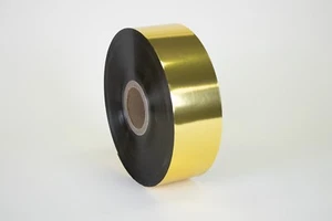 [SFSGD354] Gold Heißsiegelbare Verpackungsfolie Rolle - 3,54" (90 mm) breit - Bild 1 von 2