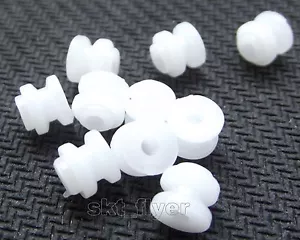 10pcs 6*5*2mm Spindle Pulley Wheel for Mini Motors Robot Part DIY Car Truck RC - Picture 1 of 3
