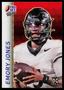 2024 Pro Set Retro Emory Jones 1/1 P-Producción PRUEBA - Imagen 1 de 2