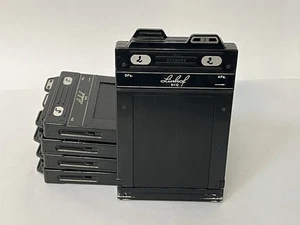 LINHOF 9x12 9 X 12 Doppelplanfilmkassette Double sheet film cassette 5x - Bild 1 von 5