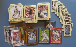 2014 Topps Gypsy Queen lot of 95 different w/ inserts, mini parallels, legends - Picture 1 of 6