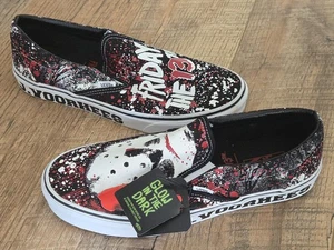 Friday The 13th Jason Voorhees Vans Shoes Slip On - Picture 1 of 8