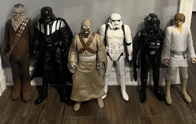 Figura Star Wars Chewbacca Luke Darth Vader Tusken Lg 20" 2014 Jakks Pacific Foto 1 de 4