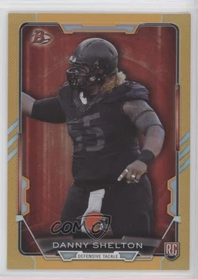 2015 Bowman Rookies Orange Rainbow Foil /299 Danny Shelton #12 RC - Image 1 of 2