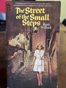 THE STREET OF THE SMALL STEPS by RUTH WILLOCK=1975 1st DELL GOTHIC PB=HORROR - Picture 1 of 3