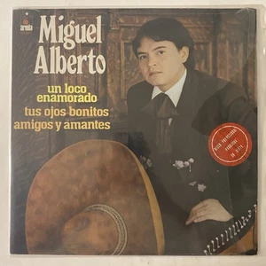 MIGUEL ALBERTO - UN LOCO ENAMORADO - 1980 MEXICAN LP PROMO, RANCHERAS - Picture 1 of 4