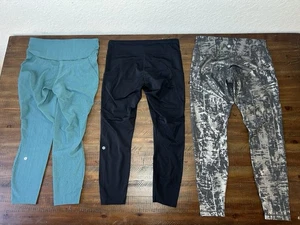 Lululemon Leggings Größe 12 Paket Sport Fitnessstudio Training - Bild 1 von 13