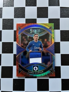 2024-25 Panini Select Premier League Swatches James Garner Tie-Dye /25 Everton - Bild 1 von 2