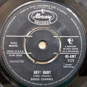 Bruce Channel - Hey! Baby / Dream Girl - 1962 - 7" - Picture 1 of 4