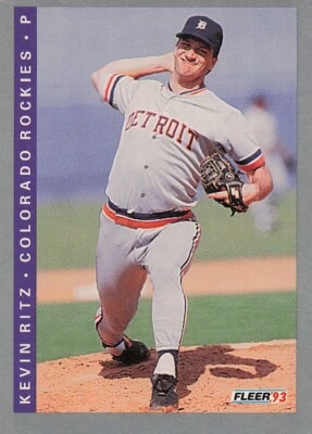 1993 Fleer #415 Kevin Ritz - Image 1 of 2