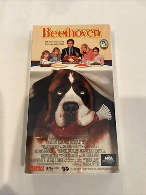 Beethoven (VHS, 1992) Brand New Sealed w Original MCA Universal Seal - Image 1 of 4