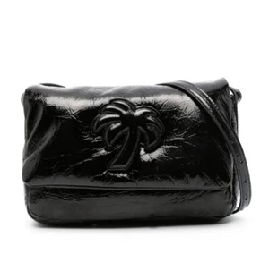 BOLSO DE HOMBRO PALM ANGELS SOFT PALM BRIDGE PWNN016F23LEA0011010 - Imagen 1 de 5