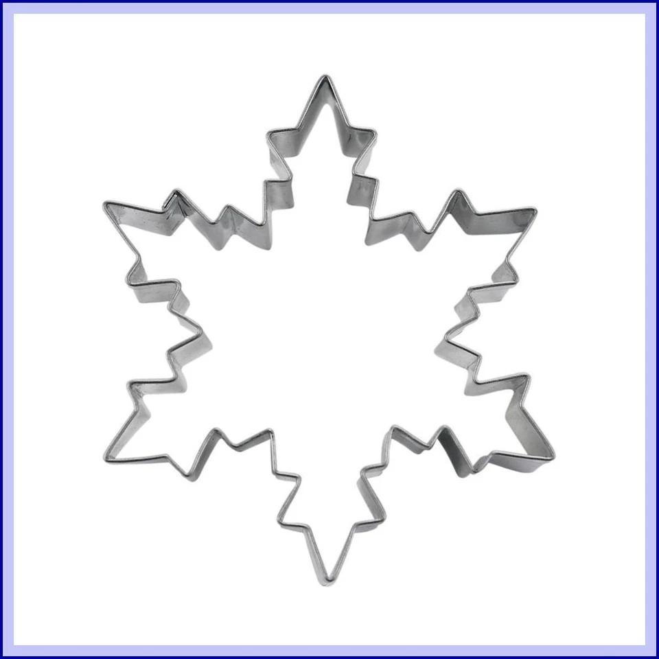 Ausstecher/Ausstechform "EISKRISTALL" 6,5 cm - Kristall, Schneeflocke - Bild 1 von 1