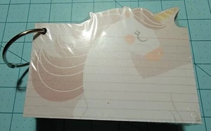 James Burke Collection: Unicorn Theme Lined Notecard Set - New & Free Shipping - Picture 1 of 9
