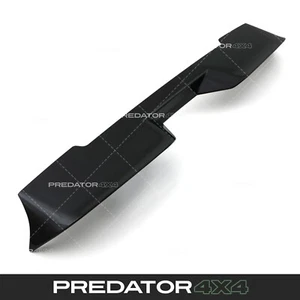 GLOSS BLACK REAR ROOF SPOILER EXTENSION LIP FOR FORD RANGER T9 WILDTRAK 2023+ - Afbeelding 1 van 8