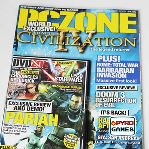 PC Zone Magazine - Issue 155 - June 2005 - Civilization IV - Including Cover DVD - Imagen 1 de 1