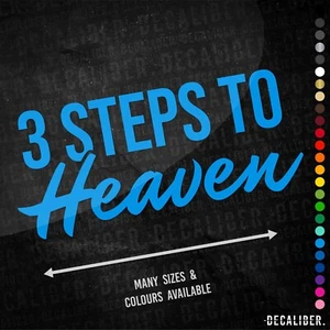 3 Steps to Heaven Sticker Tall Many Colours Sizes John Deere New Holland Massey - Picture 1 of 27