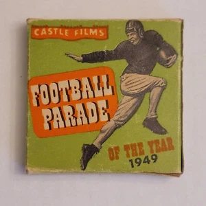 Vintage Castle Films Football Parade Of The Year 1949 8mm Film Complete Edition - Bild 1 von 1