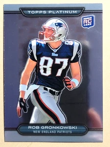 Rob Gronkowski 2010 Topps Platinum RC #122 Rookie Patriots - Bild 1 von 3