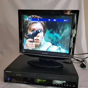 Sony SLV-D380P DVD VCR Combo Player Hi-Fi VHS Recorder Tested Works No Remote - Picture 1 of 12
