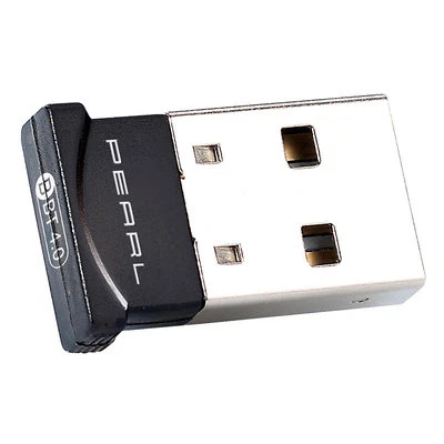 PEARL Ultrakompakter USB-Adapter, Bluetooth 4.0, Klasse 1, EDR+CSR, 100 m