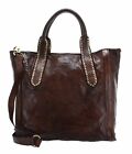 CAMPOMAGGI Shopping Bag M Schultertasche Umhngetasche Tasche Moro Braun Neu