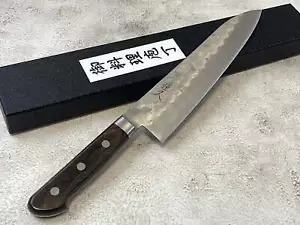 Tsunehisa G3 Nashiji Brown Gyuto 210mm - Made in Japan 🇯🇵 With Bolster - Bild 1 von 16