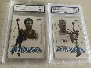 2) 2001-02 Fleer Genuine Skywalkers Kobe Bryant & Paul Pierce insert - Picture 1 of 6