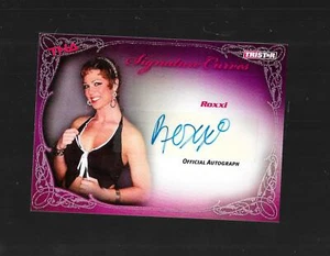 TNA 2009 TriStar Knockouts autograph card KA9 Roxxi - Picture 1 of 2