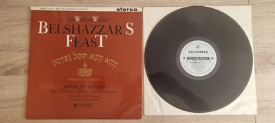 COLUMBIA SAX 2319 *B/S* WALTON: BELSHAZZAR'S FEAST /PARTITA FOR ORCHESTRA* NM - Image 1 of 3