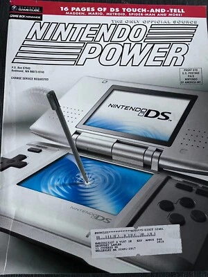 Nintendo Power Magazine Issue Nintendo DS Volume 187 W/ ALL INSERTS POKEMON - Image 1 of 2