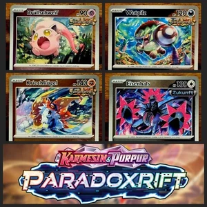 Pokemon "Paradoxrift" - Große Auswahl an Reverse/Holo Einzelkarten Deutsch PAR - Bild 1 von 188