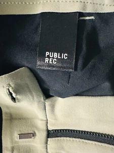 Public Rec Men's Size 30x30 Performance Work Golf Pants Comfort Beige Khaki - Picture 1 of 7
