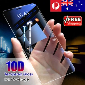 Tempered Glass Screen Protector For Apple iPhone 11 Pro XS Max XR SE 8 7 6s Plus - Picture 1 of 12